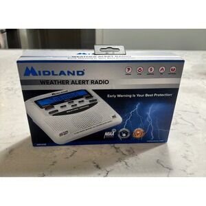 Midland Weather Alert‎ Radio WR120B NOAA Tornado Flood Hurricane Earthquake